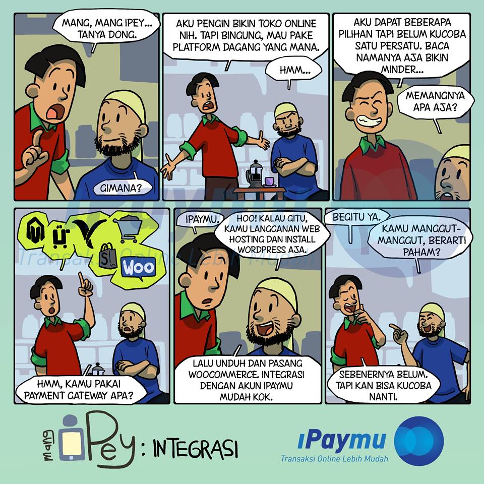 Komik #8 IntegrasiiPaymu: Payment Gateway Indonesia – Plug ...