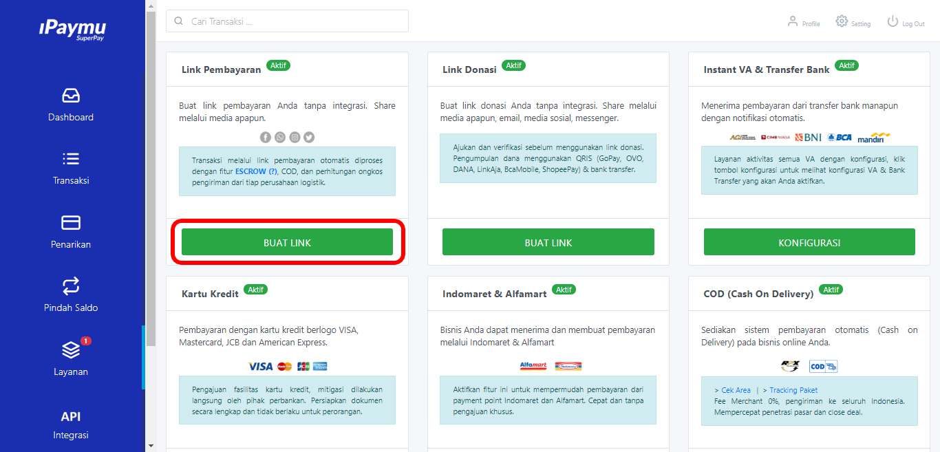 Layanan Link Pembayaran Ipaymu Payment Gateway Indonesia Super Payment Indonesia